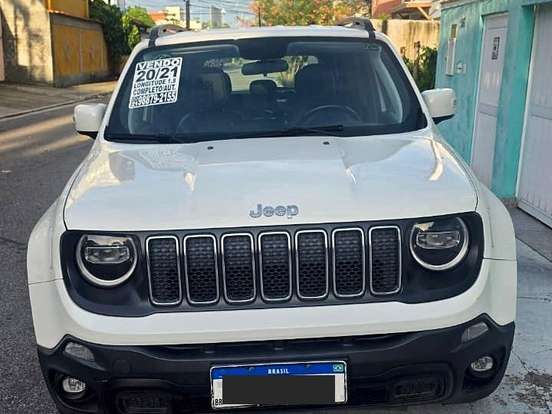JEEP-RENEGADE-1.8 16V FLEX LONGITUDE 4P AUTOMÁTICO JEEP-RENEGADE-2020
