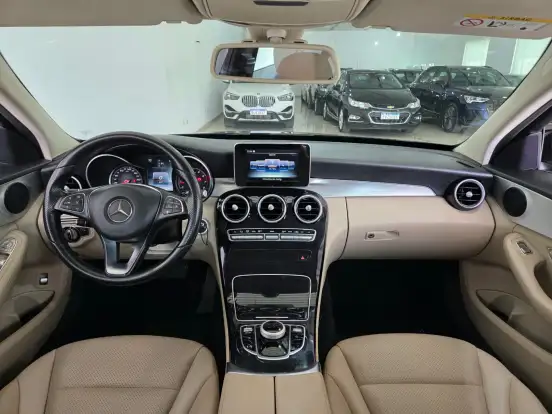 MERCEDES-BENZ-C 180-1.6 CGI 16V TURBO GASOLINA 4P AUTOMÁTICO MERCEDES-BENZ-C 180-2016