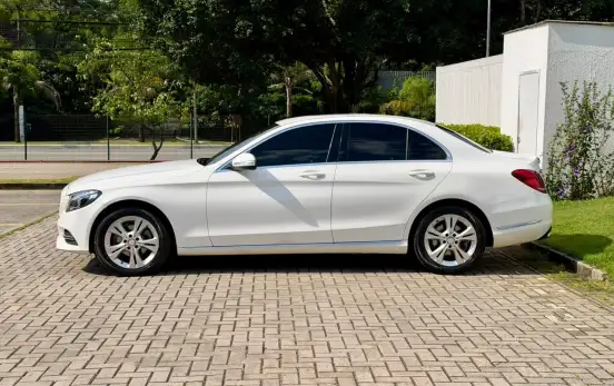 MERCEDES-BENZ-C 180-1.6 CGI 16V TURBO GASOLINA 4P AUTOMÁTICO MERCEDES-BENZ-C 180-2014