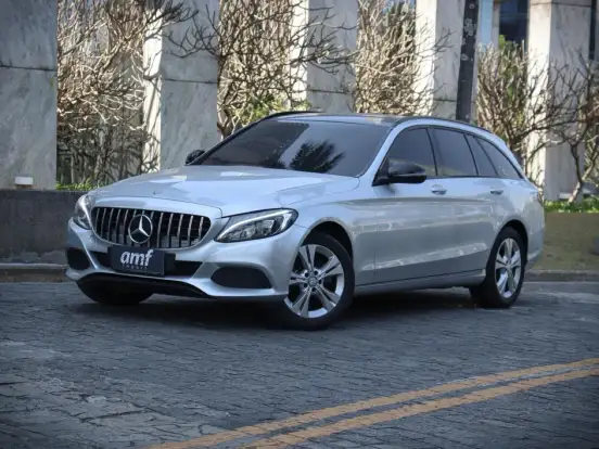 MERCEDES-BENZ-C 180-1.6 CGI ESTATE AVANTGARDE 16V TURBO GASOLINA 4P AUTOMÁTICO MERCEDES-BENZ-C 180-2015