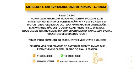 MERCEDES-BENZ-C 180-2020