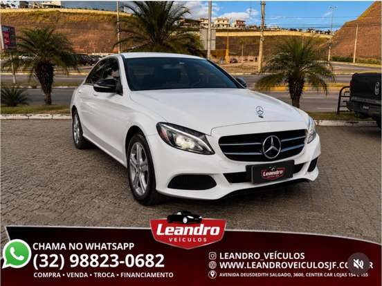 MERCEDES-BENZ-C 180-1.6 CGI EXCLUSIVE 16V TURBO GASOLINA 4P AUTOMÁTICO MERCEDES-BENZ-C 180-2015