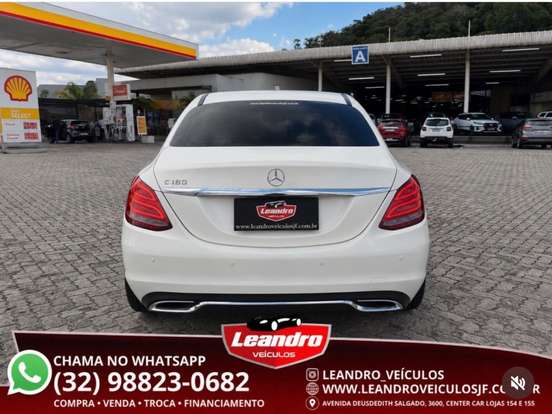 MERCEDES-BENZ-C 180-1.6 CGI EXCLUSIVE 16V TURBO GASOLINA 4P AUTOMÁTICO MERCEDES-BENZ-C 180-2015