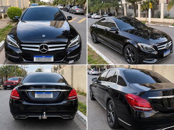 MERCEDES-BENZ C 180 1.6 CGI AVANTGARDE 16V TURBO GASOLINA 4P AUTOMÁTICO