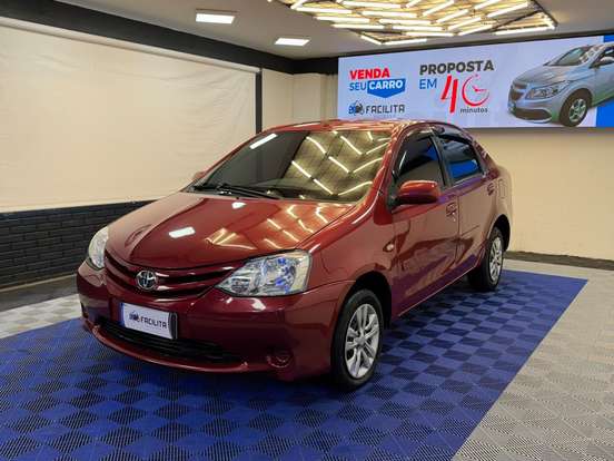 TOYOTA-ETIOS-1.5 XLS 16V FLEX 4P MANUAL TOYOTA-ETIOS-2013