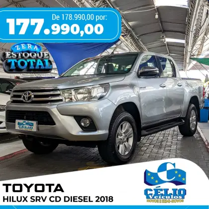 TOYOTA HILUX 2.8 SRV 4X4 CD 16V DIESEL 4P AUTOMÁTICO