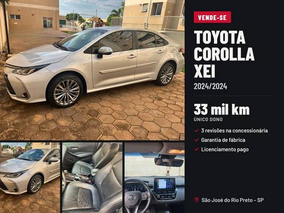 TOYOTA COROLLA 2.0 VVT-IE FLEX XEI DIRECT SHIFT