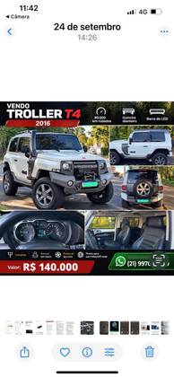 TROLLER T4 3.2 XLT 4X4 20V TURBO INTERCOOLER DIESEL 2P MANUAL