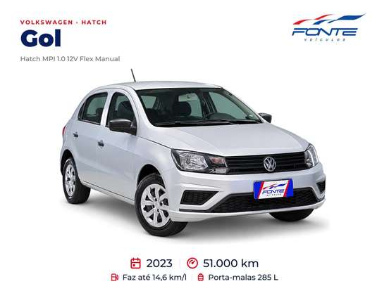 VOLKSWAGEN-GOL-1.0 12V MPI TOTALFLEX 4P MANUAL VOLKSWAGEN-GOL-2023