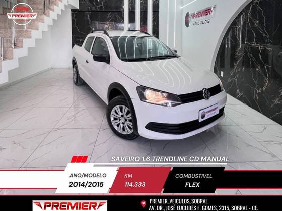 VOLKSWAGEN SAVEIRO 1.6 MI TRENDLINE CD 8V FLEX 2P MANUAL