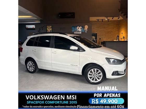 VOLKSWAGEN SPACEFOX 1.6 MSI COMFORTLINE 8V FLEX 4P MANUAL