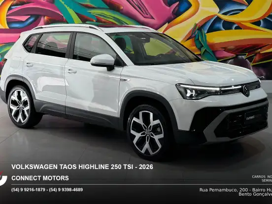 VOLKSWAGEN-TAOS-1.4 250 TSI TOTAL FLEX HIGHLINE AUTOMÁTICO VOLKSWAGEN-TAOS-2025
