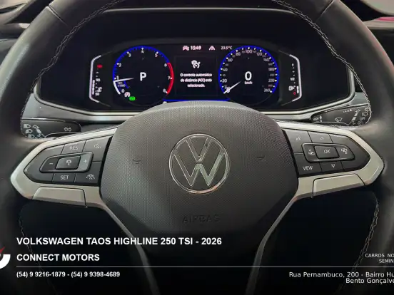 VOLKSWAGEN-TAOS-1.4 250 TSI TOTAL FLEX HIGHLINE AUTOMÁTICO VOLKSWAGEN-TAOS-2025