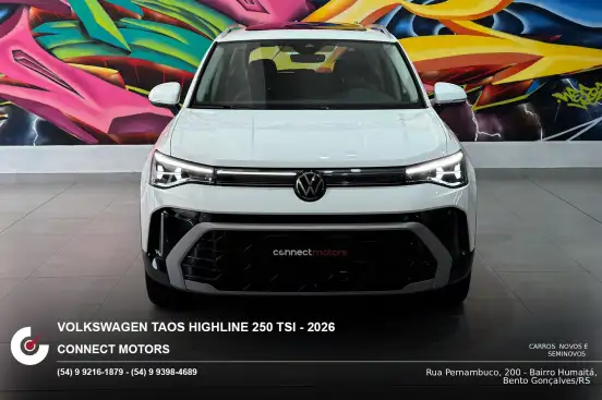 VOLKSWAGEN-TAOS-1.4 250 TSI TOTAL FLEX HIGHLINE AUTOMÁTICO VOLKSWAGEN-TAOS-2025