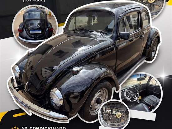 VOLKSWAGEN-FUSCA-1.6 8V GASOLINA 2P MANUAL VOLKSWAGEN-FUSCA-1985