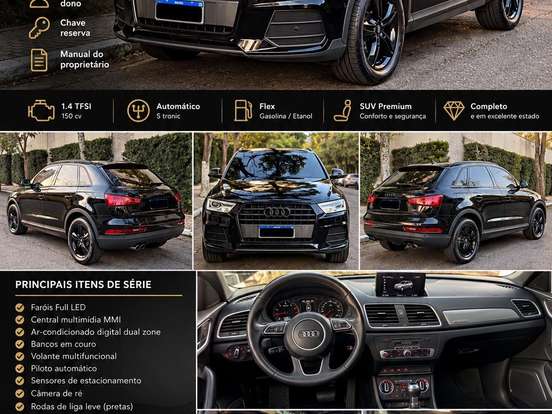 AUDI-Q3-1.4 TFSI ATTRACTION FLEX 4P S TRONIC AUDI-Q3-2018