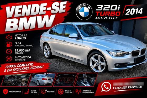 BMW 320i 2.0 16V TURBO ACTIVE FLEX 4P AUTOMÁTICO