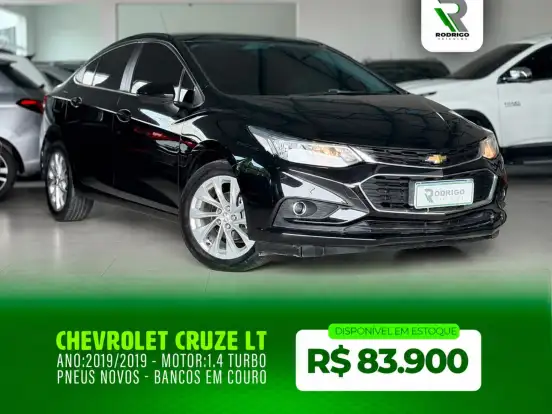 CHEVROLET-CRUZE-1.4 TURBO LT 16V FLEX 4P AUTOMÁTICO CHEVROLET-CRUZE-2019