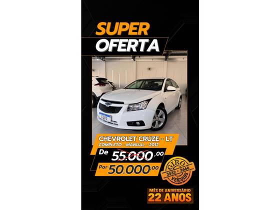 CHEVROLET CRUZE 1.8 LT 16V FLEX 4P MANUAL