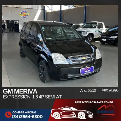 CHEVROLET-MERIVA-1.8 MPFI EXPRESSION 8V FLEX 4P AUTOMATIZADO CHEVROLET-MERIVA-2009