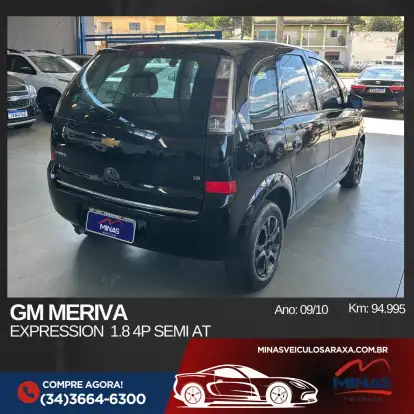 CHEVROLET-MERIVA-1.8 MPFI EXPRESSION 8V FLEX 4P AUTOMATIZADO CHEVROLET-MERIVA-2009