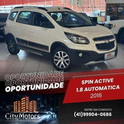 CHEVROLET-SPIN-1.8 ACTIV 8V FLEX 4P AUTOMÁTICO CHEVROLET-SPIN-2015