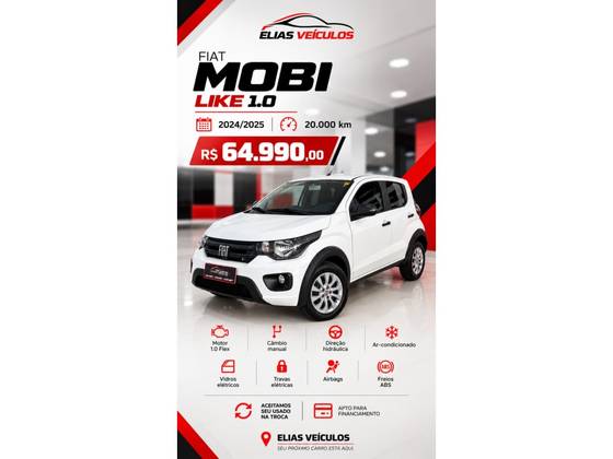 FIAT MOBI 1.0 EVO FLEX LIKE. MANUAL