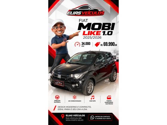 FIAT MOBI 1.0 FIREFLY FLEX LIKE. MANUAL