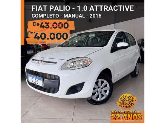 FIAT-PALIO-1.0 MPI ATTRACTIVE 8V FLEX 4P MANUAL FIAT-PALIO-2016