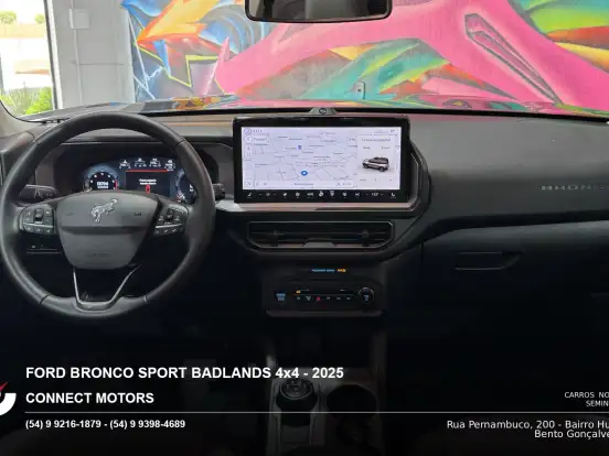 FORD-BRONCO SPORT-2.0 ECOBOOST GASOLINA BADLANDS 4X4 SELECTSHIFT FORD-BRONCO SPORT-2025