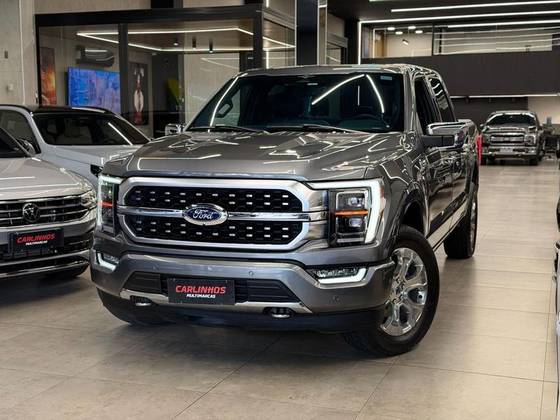 FORD F-150 5.0 V8 GASOLINA CD PLATINUM FX4 AUTOMÁTICO