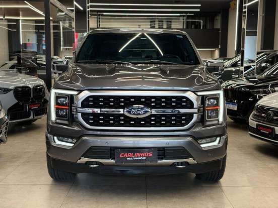 FORD-F-150-5.0 V8 GASOLINA CD PLATINUM FX4 AUTOMÁTICO FORD-F-150-2023