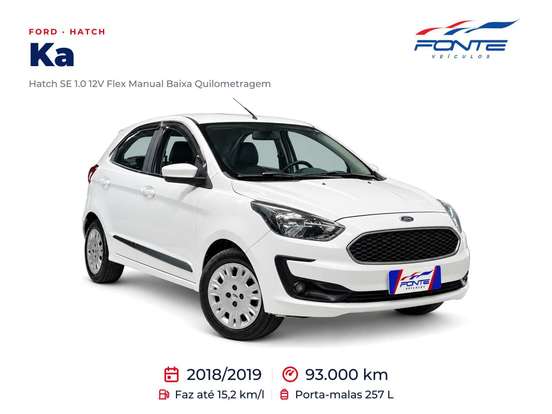 FORD-KA-1.0 TI-VCT FLEX SE PLUS MANUAL FORD-KA-2018