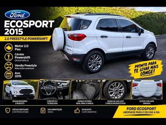 FORD-ECOSPORT-2.0 FREESTYLE 16V FLEX 4P POWERSHIFT FORD-ECOSPORT-2014