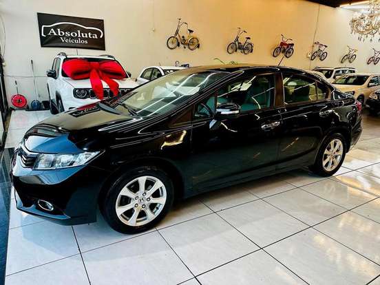 HONDA-CIVIC-1.8 EXS 16V FLEX 4P AUTOMÁTICO HONDA-CIVIC-2012