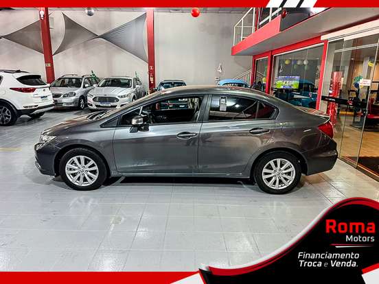 HONDA-CIVIC-1.8 LXS 16V FLEX 4P AUTOMÁTICO HONDA-CIVIC-2013