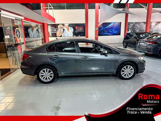 HONDA-CIVIC-1.8 LXS 16V FLEX 4P AUTOMÁTICO HONDA-CIVIC-2013