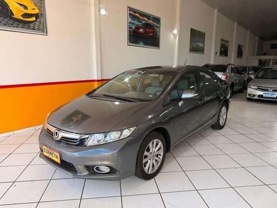HONDA-CIVIC-1.8 LXS 16V FLEX 4P AUTOMÁTICO HONDA-CIVIC-2013