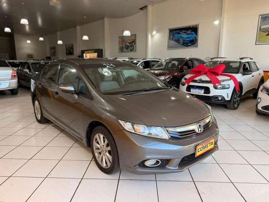 HONDA-CIVIC-1.8 LXS 16V FLEX 4P AUTOMÁTICO HONDA-CIVIC-2013
