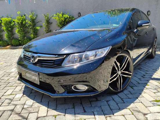 HONDA-CIVIC-1.8 LXS 16V FLEX 4P AUTOMÁTICO HONDA-CIVIC-2013