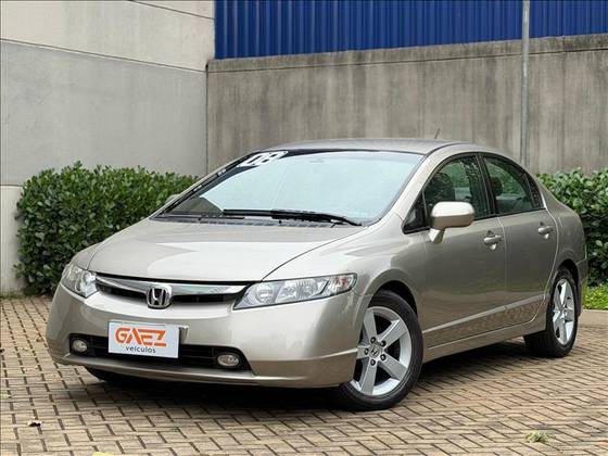 HONDA CIVIC 1.8 LXS 16V FLEX 4P AUTOMÁTICO