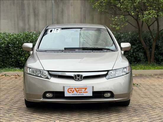 HONDA-CIVIC-1.8 LXS 16V FLEX 4P AUTOMÁTICO HONDA-CIVIC-2008
