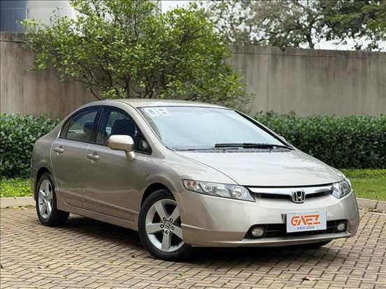 HONDA-CIVIC-1.8 LXS 16V FLEX 4P AUTOMÁTICO HONDA-CIVIC-2008
