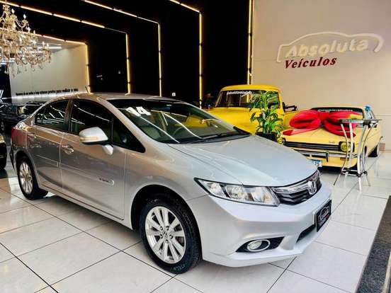 HONDA-CIVIC-2.0 LXR 16V FLEX 4P AUTOMÁTICO HONDA-CIVIC-2014