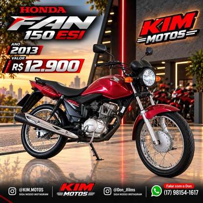 HONDA-CG 150 FAN ESI-2013
