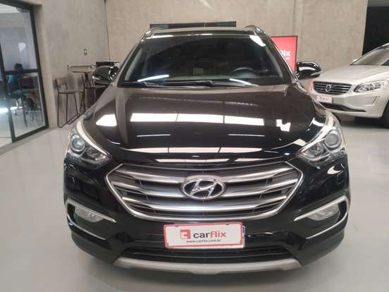 HYUNDAI-SANTA FÉ-3.3 MPFI 4X4 7 LUGARES V6 270CV GASOLINA 4P AUTOMÁTICO HYUNDAI-SANTA FÉ-2017
