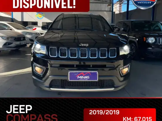 JEEP-COMPASS-2.0 16V FLEX LIMITED AUTOMÁTICO JEEP-COMPASS-2019