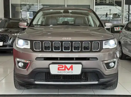 JEEP-COMPASS-2.0 16V FLEX LIMITED AUTOMÁTICO JEEP-COMPASS-2017