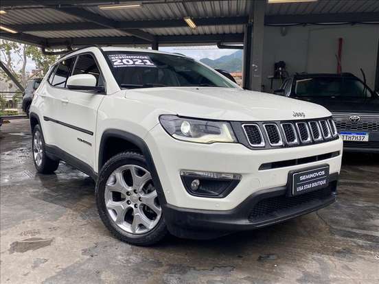 JEEP-COMPASS-2.0 16V FLEX LONGITUDE AUTOMÁTICO JEEP-COMPASS-2020