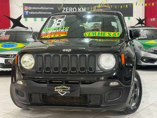 JEEP-RENEGADE-1.8 16V FLEX 4P AUTOMÁTICO JEEP-RENEGADE-2018